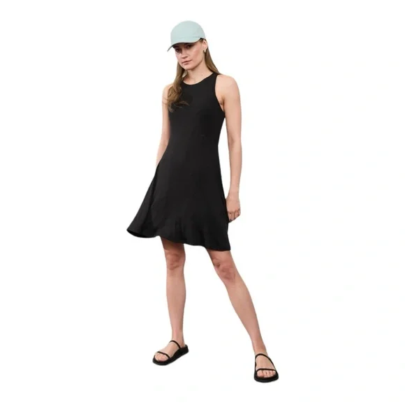 Athleta Black Sleeveless Dress - Picture 1 of 5